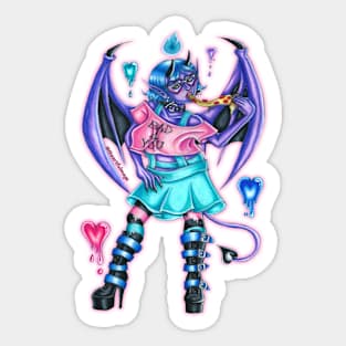 Belladonna Succubus Sticker